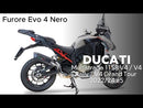 GPR-Exhaust---Furore-Evo4-Nero-Slip-on-for-Multistrada-V4-S-from-2022-to-2024-dB-Killer-Link-Pipe