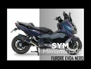 GPR-Exhaust---Furore-Evo4-Nero-Slip-on-for-Maxsym-TL-508-from-2021-to-2024-dB-Killer-Link-Pipe