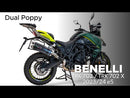 GPR-Exhaust---Dual-Poppy-Slip-on-for-TRK-702-from-2023-to-2024-dB-Killer-Link-Pipe