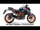 GPR-Exhaust---M3-Black-Titanium-Slip-on-for-DUKE-250-from-2024-to-2025-dB-Killer-Link-Pipe