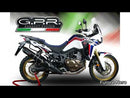 GPR-Exhaust---Furore-Nero-Slip-on-for-CRF-1000-L-Africa-TWIN-from-2015-to-2017-dB-Killer-Link-Pipe