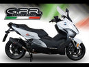 GPR-Exhaust---M3-Black-Titanium-Slip-on-for-C-650-Sport-from-2016-to-2020-dB-Killer-Link-Pipe