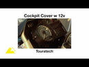 Touratech - Cockpit Cover, Cigarette + BMW Socket - BMW R1200GS 08-12, GSA 08-13