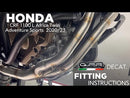 GPR-Exhaust---Decatalizzatore-Decat-system-for-CRF-1100-L-Africa-TWIN-Adventure-Sport-from-2020-to-2025-Decat-Pipe
