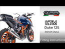 GPR-Exhaust---GP-Revo-Titanium-Slip-on-for-DUKE-390-from-2024-to-2025-dB-Killer-Link-Pipe