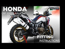 GPR-Exhaust---Albus-Ceramic-Slip-on-for-CRF-1000-L-Africa-TWIN-from-2015-to-2017-dB-Killer-Link-Pipe