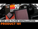 K&N - TB-9004 Air Filter For Triumph 865/T100