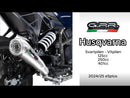 GPR-Exhaust---Powercone-Evo-Slip-on-for-Svartpilen-401-from-2024-to-2025-dB-Killer-Link-Pipe