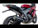 GPR-Exhaust---M3-Black-Titanium-Full-Line-for-Daytona-660-from-2023-to-2025-dB-Killer-Catalyst