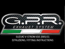 GPR-Exhaust---Furore-Nero-Mid-Line-for-V-Strom-DL650-from-2004-to-2011-dB-Killer-Catalyst-