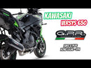 GPR-Exhaust---Furore-X-Titanio-Full-Line,-silencer-and-separate-header-for-Versys-650-from-2023-to-2025-dB-Killer-Catalyst
