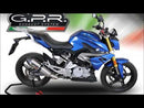 GPR-Exhaust---Furore-Evo4-Poppy-Full-Line-for-G-310-R-from-2017-to-2021-dB-Killer-Catalyst