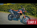 GPR-Exhaust---Furore-Evo4-Nero-Slip-on-for-SX-125-from-2021-to-2024-dB-Killer-Link-Pipe-Catalyst