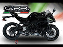 GPR-Exhaust---Deeptone-Inox-Full-Line-for-Ninja-650-from-2017-to-2020-dB-Killer-Catalyst