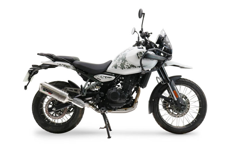 GPR Exhaust - SatInox Slip-On for Royal Enfield Himalayan 450 - 2024 t