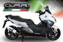 GPR-Exhaust---Albus-Evo4-Slip-on-for-C-650-Sport-from-2016-to-2020-dB-Killer-Link-Pipe