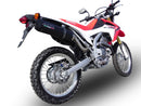 GPR-Exhaust---Furore-Evo4-Nero-Slip-on-for-CRF-250-L-Rally-from-2017-to-2020-dB-Killer-Link-Pipe-Catalyst