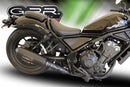 GPR-Exhaust---Ghisa-Slip-on-for-CMX-300-Rebel-from-2017-to-2020-dB-Killer-Link-Pipe