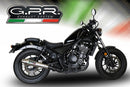 GPR-Exhaust---Ultracone-Slip-on-for-CMX-500-Rebel-from-2017-to-2020-dB-Killer-Link-Pipe