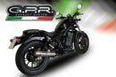 GPR-Exhaust---Ultracone-Slip-on-for-CMX-500-Rebel-from-2017-to-2020-dB-Killer-Link-Pipe