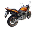 GPR-Exhaust---Furore-Nero-Slip-on-for-Hornet-CB-600-F-from-2003-to-2006-dB-Killer-Link-Pipe-Catalyst