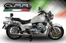 GPR Exhaust - Vintacone Double Slip-On for Moto Guzzi California 1100 Special-Stone-Sport-Ev-Alu - 1997 to 2005