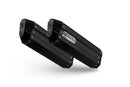 GPR Exhaust - Hyper Sonic Black Titanium Double Slip-On for BMW K 1600 GT - 2022 to 2024
