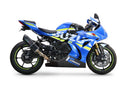 GPR-Exhaust---Furore-Evo4-Nero-Slip-on-for-Gsx-R-1000-1000-R-from-2021-to-2025-dB-Killer-Link-Pipe