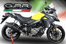 GPR-Exhaust---Furore-Evo4-Nero-Mid-Line-for-V-Strom-DL650-from-2017-to-2020-dB-Killer-Catalyst-