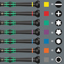 Wera Tools - Kraftform Micro 12pc Universal Screwdriver Set for Electronic Applications