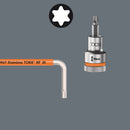 Wera Tools - 3967/9 TX SXL Multicolour HF Stainless 1 L-key set with holding function, stainless