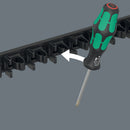Wera Tools - 9611 Magnetic rail for up to 9 Kraftform screwdrivers, empty