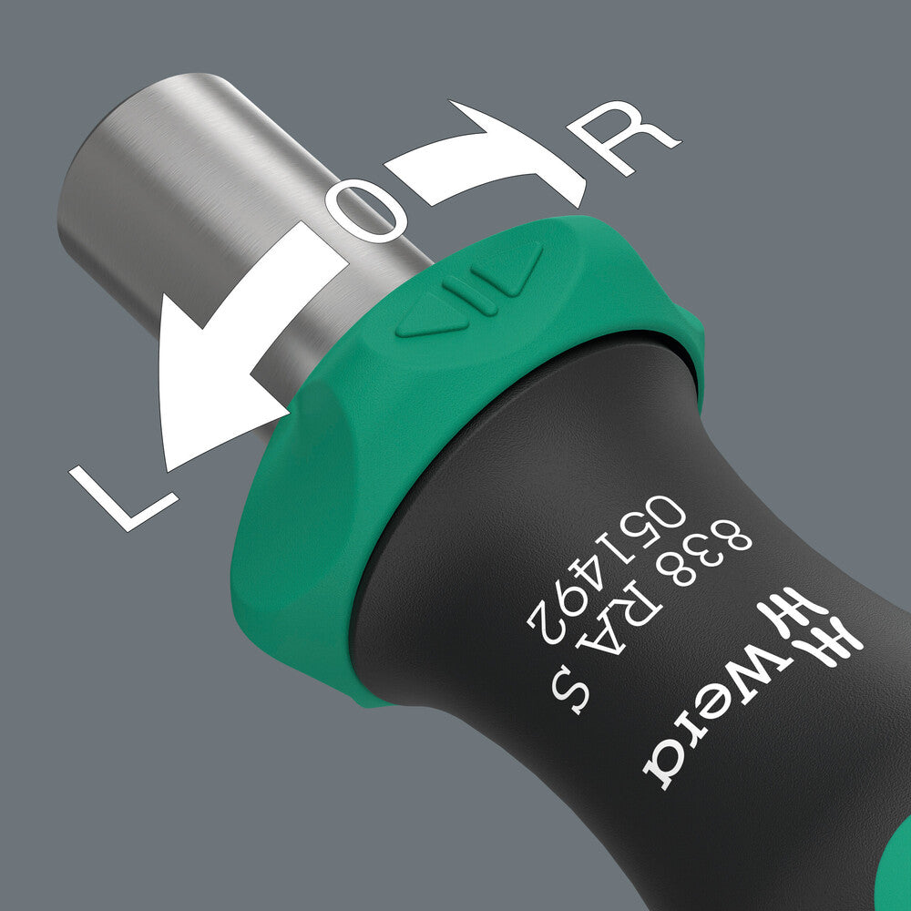 Wera 826 T Kraftform Turbo – High-Speed Screwdriver With Gear-Driven Mechanism For Rapid Fastening