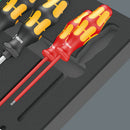 Wera Tools - 9710 Foam insert screwdriver set 1