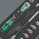 Wera Tools - 9720 Foam insert 8000 A Zyklop 1/4" ratchet set 1