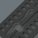 Wera Tools - 9820 Foam insert 8000 A Zyklop 1/4" ratchet set 1, empty