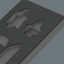 Wera Tools - 9840 Foam insert L-key set 1, empty