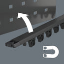 Wera Tools - 9611 Magnetic rail for up to 9 Kraftform screwdrivers, empty