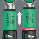Wera Tools - Safe-Torque A 1 torque wrench with 1/4" square head drive, 2-12 Nm