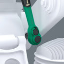 Wera Tools - 8100 SB 12 Zyklop Comfort Ratchet set, reversing lever, 3/8" drive, metric