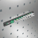 Wera Tools - Magnetic socket rail B 4 Zyklop socket set, 3/8" drive