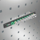 Wera Tools - Magnetic socket rail B Imperial 1 Zyklop socket set 3/8" drive, imperial