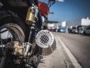 GPR Exhaust - Ultracone Inox Cafè Racer Silencer without Link Pipe for BMW R 100 RS RT CS S - 1976 to 1984