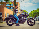 GPR-Exhaust---M3-Black-Titanium-Full-Line-for-Vulcan-650-S-from-2021-to-2023-dB-Killer-Catalyst
