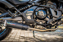 GPR-Exhaust---M3-Black-Titanium-Full-Line-for-Vulcan-650-S-from-2021-to-2023-dB-Killer-Catalyst