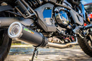 GPR-Exhaust---M3-Black-Titanium-Full-Line-for-Vulcan-650-S-from-2021-to-2023-dB-Killer-Catalyst