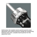 Wera Tools - Kraftform Kompakt - Ratcheting Screwdriver (KK 27 RA 2)