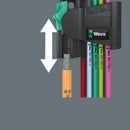 Wera Tools - 950/7 Hex-Plus Multicolour Magnet 1 L-key set, metric, BlackLaser