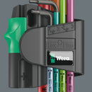 Wera Tools - 950/7 Hex-Plus Multicolour Magnet 1 L-key set, metric, BlackLaser