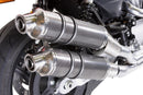 GPR Exhaust - Poppy Tondo Double Slip-On for Harley Davidson XR 1200 - 2008 to 2012